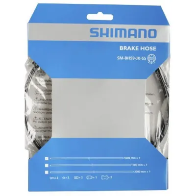 Гідролінія SM-BH59 для диск гальм, 1000мм з комплектом з'єднання, чорн