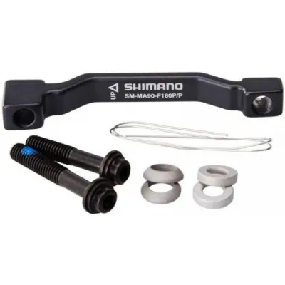 Адаптер для диск гальм, передній SM-MA90-F180P/P, ротора 180мм, POST-type