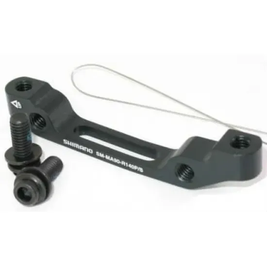 Адаптер для дисковых тормозов, задний SM-MA90-R140P/S, ротора 140мм, International Standard