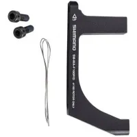 Адаптер для диск гальм шосе, передній SM-MA-F160PDA, ротора 160мм, FLATMOUNT