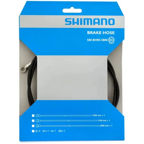 Гидролиния SM-BH90-SBM для дисковых тормозов, 2000мм черн