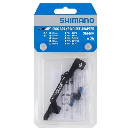 Адаптер для диск гальм, передній SM-MA-F220 PM/PM, ротор 220мм  (180/220)