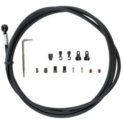 Гидролиния SRAM Hose Kit - Black Banjo -2000mm Blk(вкл. banjo, fittings) - Level ULT,Level TLM (A1), CODE R/RSC (B1),Red eTap HRD,S900 Monoblock