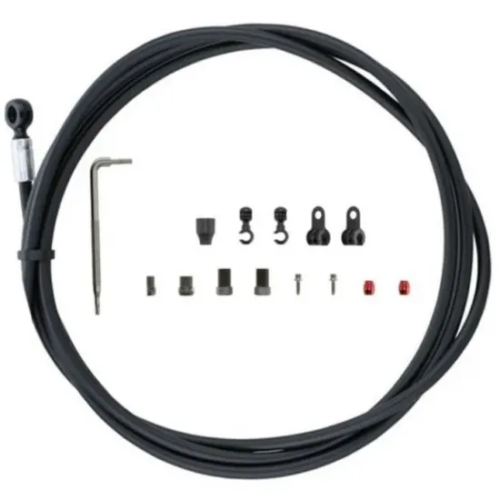Гидролиния SRAM Hose Kit - Black Banjo -2000mm Blk(вкл. banjo, fittings) - Level ULT,Level TLM (A1), CODE R/RSC (B1),Red eTap HRD,S900 Monoblock