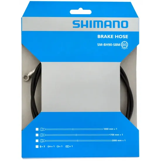 Гидролиния SM-BH90-SBM, XTR(M9000/M9020), 1000мм черн