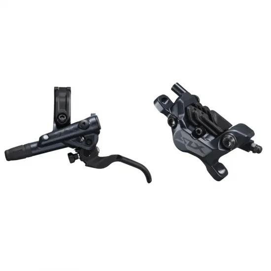 Гальмо гідравл. дискове M7120 SLX переднє (ліва ручка, 4-поршн каліпер, J-kit гідролінія 1000мм)