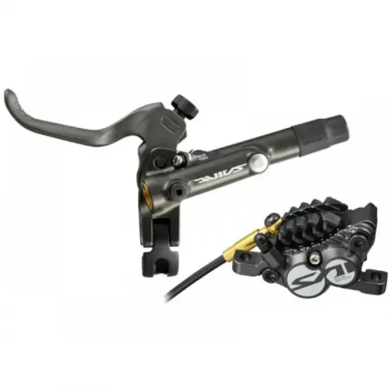 Гальмо гідравл. дискове M820 SAINT переднє (ліва ручка, 4-поршн каліпер, J-kit гідроліния 1000мм)