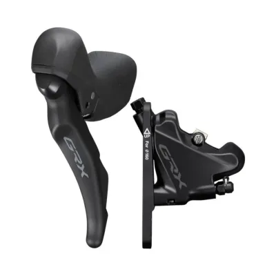 Гальмо гідравл диск RX400-1 GRX, переднє (ліва гальм.ручка/шифтер ST-RX600 2-швидк, каліпер BR-RX400, гідроліния 1000мм) Гальмо гідравл диск RX400-1 GRX, переднє (ліва гальм.ручка/шифтер ST-RX600 2-швидк, каліпер BR-RX400, гідроліния 1000мм)