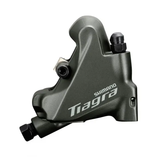 Каліпер гідравл диск гальм BR-4770-R, FLAT MOUNT задній без адаптеру, колодка L03A RESIN PAD(W/FIN)