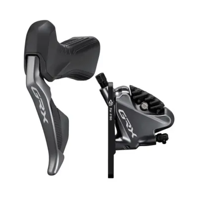 Гальмо гідравл диск RX815 GRX Di2, переднє (ліва гальм.ручка/шифтер ST-RX815 2-швидк, BR-RX810, гідроліния 1000мм) Гальмо гідравл диск RX815 GRX Di2, переднє (ліва гальм.ручка/шифтер ST-RX815 2-швидк, BR-RX810, гідроліния 1000мм)