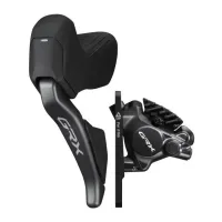 Гидравлический тормоз дисковый RX825 GRX Di2, передний (левая тормозная ручка/шифтер ST-RX825 2-скор., BR-RX810, гидролиния 1000мм)