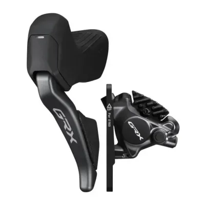 Гальмо гідравл диск RX825 GRX Di2, переднє (ліва гальм.ручка/шифтер ST-RX825 2-швидк, BR-RX810, гідроліния 1000мм)