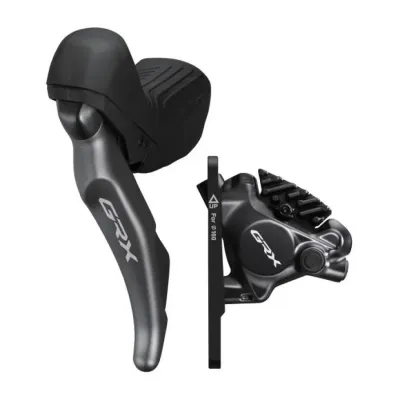 Гидравлический диск RX820 GRX, передний (левая тормозная ручка BL-RX820, кальпер, гидролиния 1000мм)