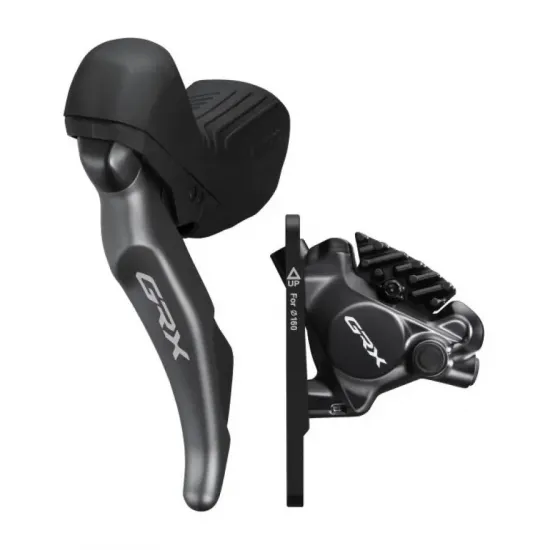 Гидравлический диск RX820 GRX, передний (левая тормозная ручка BL-RX820, кальпер, гидролиния 1000мм)