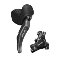 Гальмо гідравл диск RX820 GRX, заднє (права гальм. ручка/шифтер ST-RX820 12-швидк, BR-RX820, гідроліния 1700мм)