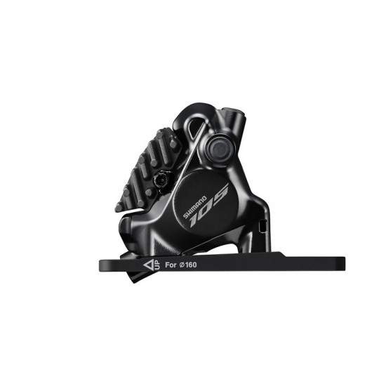 Каліпер гідравл диск гальм BR-R7170-F, 105, FLAT MOUNT передній адаптер 140/160мм, колодка L05A RESIN PAD(W/FIN)