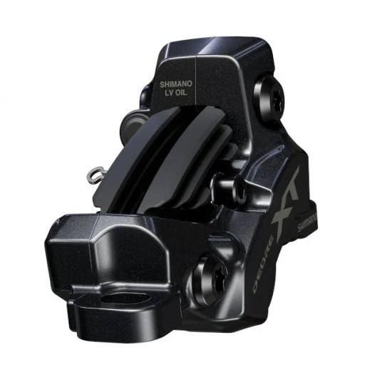 Гальмо гидравл. дисковое M8220 DEORE XT перед + зад (4-поршневой калiper, J-kit гидролинии 1000 и 1700мм)