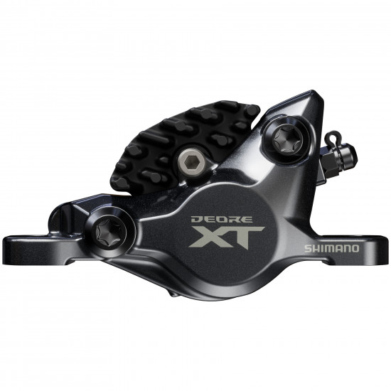 Гальмо гідравл. дискове Shimano M8200 DEORE XT переднє (ліва ручка, 2-поршн каліпер, J-kit гідролінія 1000мм)
