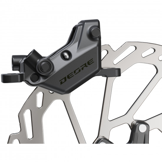 Гальмо гідравл. дискове Shimano M6220 DEORE заднє (ліва ручка, 4-поршн. каліпер BR-M6120, J-kit гідроліния 1700мм) Гальмо гідравл. дискове Shimano M6220 DEORE заднє (ліва ручка, 4-поршн. каліпер BR-M6120, J-kit гідроліния 1700мм)