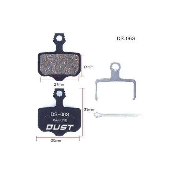 Колодки гальмiвнi полуметал DUST DS-06S Пiдходить пiд дисковi гальма AVID ELIXI/R/CR Mag /E1/E3/E5/E7/E9/XO/XX Колодки гальмiвнi полуметал DUST DS-06S Пiдходить пiд дисковi гальма AVID ELIXI/R/CR Mag /E1/E3/E5/E7/E9/XO/XX