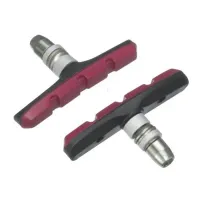 Гальмівні колодки Alligator VB-620 70 мм для V-Brake чорно-червоні