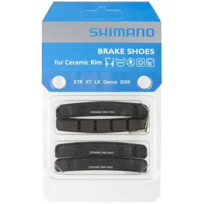 Гальмівні гумки гальм V-brake BR-M970/M739 для керамічн.обода (2 пари) Гальмівні гумки гальм V-brake BR-M970/M739 для керамічн.обода (2 пари)