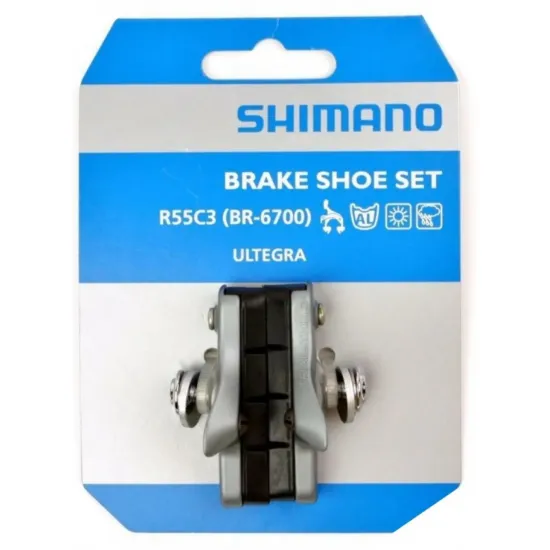 Гальмівні колодки шосейних гальм R55C3 Ultegra, срібл.