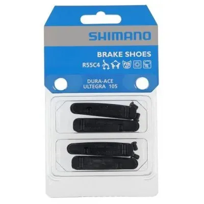 Гальмівні гумки Dura-Ace R55C4 касетна фіксація (комплект 2 пари) Гальмівні гумки Dura-Ace R55C4 касетна фіксація (комплект 2 пари)