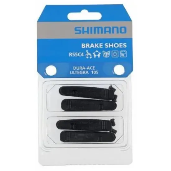 Гальмівні гумки Dura-Ace R55C4 касетна фіксація (комплект 2 пари)