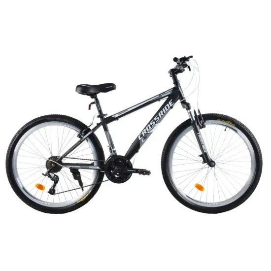 Велосипед підлітковий CROSSRIDE 24 MTB ST "SHARK" чорн 01731BLK