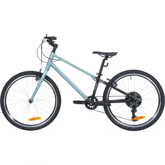Велосипед 24" Pride GLIDER 4.1 2025 серо-голубой