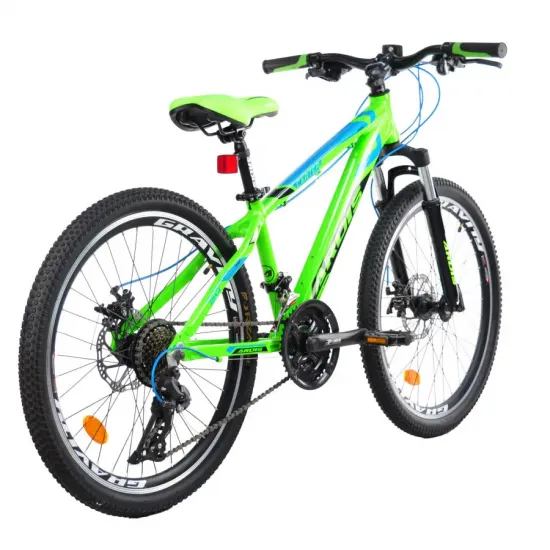 Велосипед підлітковий ARDIS 24 MTB AL "CARTER" зелений 0216GREEN Велосипед підлітковий ARDIS 24 MTB AL "CARTER" зелений 0216GREEN