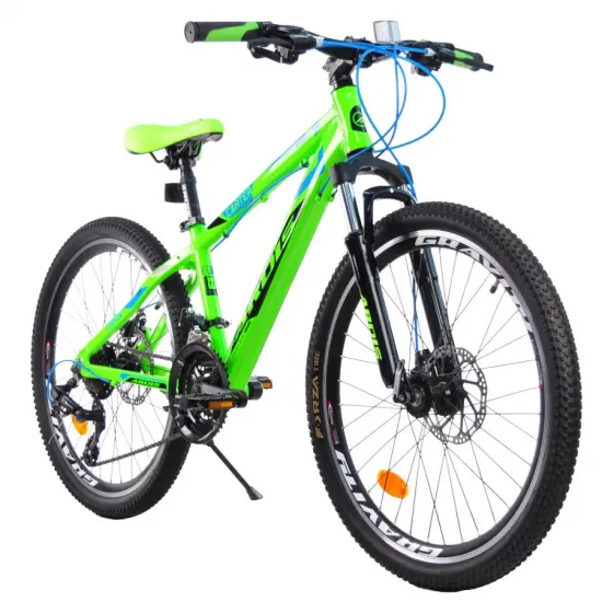 Велосипед підлітковий ARDIS 24 MTB AL "CARTER" зелений 0216GREEN Велосипед підлітковий ARDIS 24 MTB AL "CARTER" зелений 0216GREEN