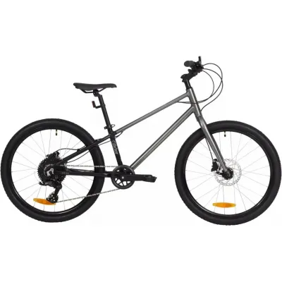 Велосипед 24" Pride GLIDER 4.2 2025 темно-сірий