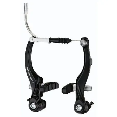 Тормоза Longus V-Brake Al, 108мм, черный + направляющая трубка