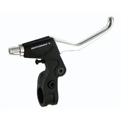 Гальмівні ручки Longus (пара) для V-Brake, Al/пластик, 3 палця