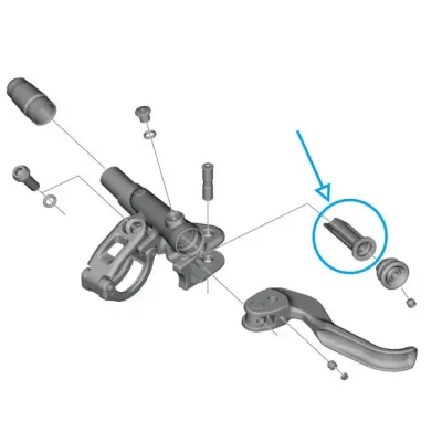 Діафрагма гальмівної ручки BL-M9100