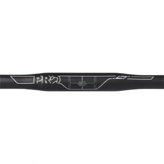 Кермо PRO шосейне компакт LT 44cm/31.8mm, чорнe