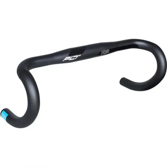 Кермо PRO шосейне компакт PLT 42cm/31.8mm, чорне