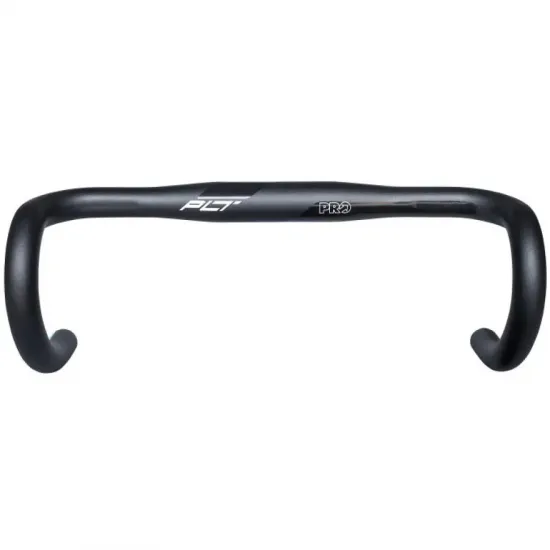 Кермо PRO шосейне компакт PLT 42cm/31.8mm, чорне