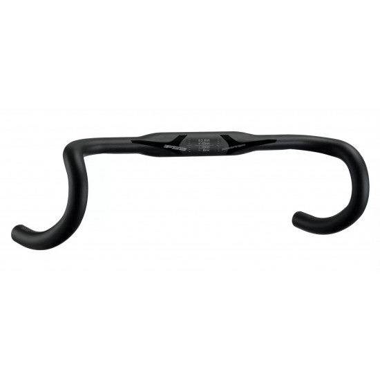 Кермо FSA GOSSAMER COMPACT 400мм, Ø31,8мм, 123мм drop, 78мм reach, чорний