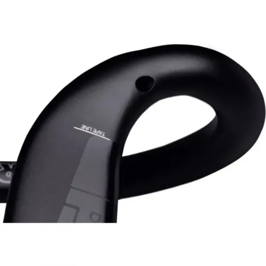 Кермо PRO Vibe Aero Di2, 6 град. розгортка, 42cm/31,8 mm, чорне