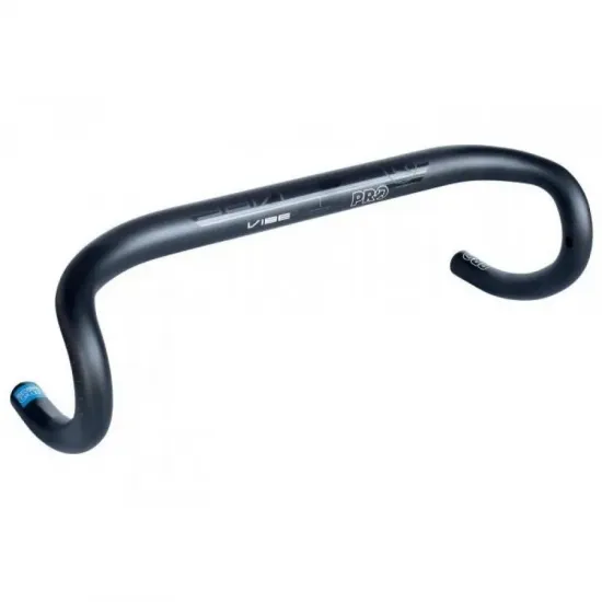 Кермо PRO Vibe Di2 compact, 38cm/31,8 mm, чорне