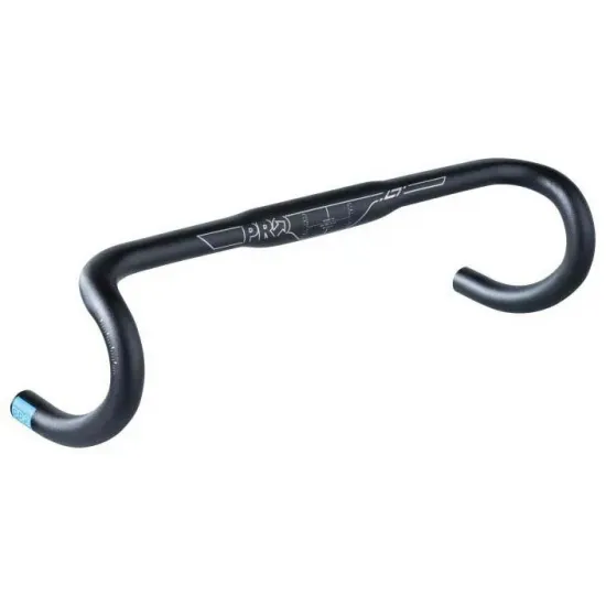 Кермо PRO шосейне ерго LT 40cm/31.8mm, чорне