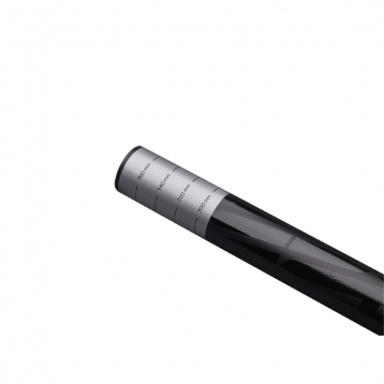 Кермо PRO МТB Tharsis Mini rise 800/35/9D sweep/10мм підйом, карбон, чорне