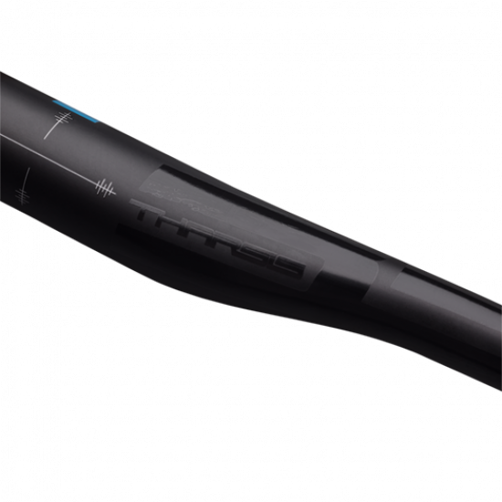 Кермо PRO МТB Tharsis Mini rise 800/35/9D sweep/10мм підйом, карбон, чорне