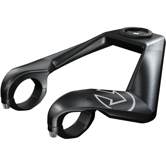 Аеробар PRO Compact Carbon Clip-On, 31.8mm, з кріпленням для Garmin, Wahoo and Bryton