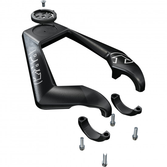 Аеробар PRO Compact Carbon Clip-On, 31.8mm, з кріпленням для Garmin, Wahoo and Bryton Аеробар PRO Compact Carbon Clip-On, 31.8mm, з кріпленням для Garmin, Wahoo and Bryton