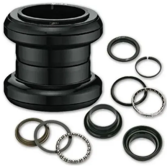 Кермова колонка 1-1/8" VP VP-A71, d 28.6/34/30, вальниці сепараторні, сталева, чорна