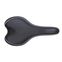 Седло Green Cycle GSD-279 Moderate Unisex, стальные рельсы, черное Седло Green Cycle GSD-279 Moderate Unisex, стальные рельсы, черное